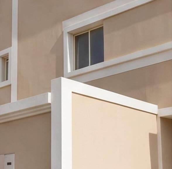 دهان مباني - واجهة مبنى سكني في الرياض